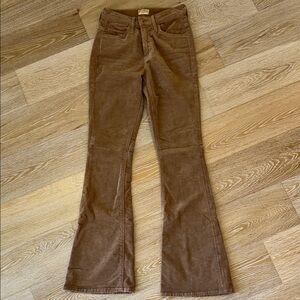 Mother Denim Corduroy Weekender Jeans